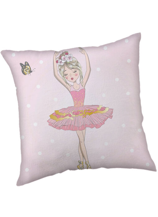 Ballerina Coussin Plié Relevé 40 x 40 cm Polyester