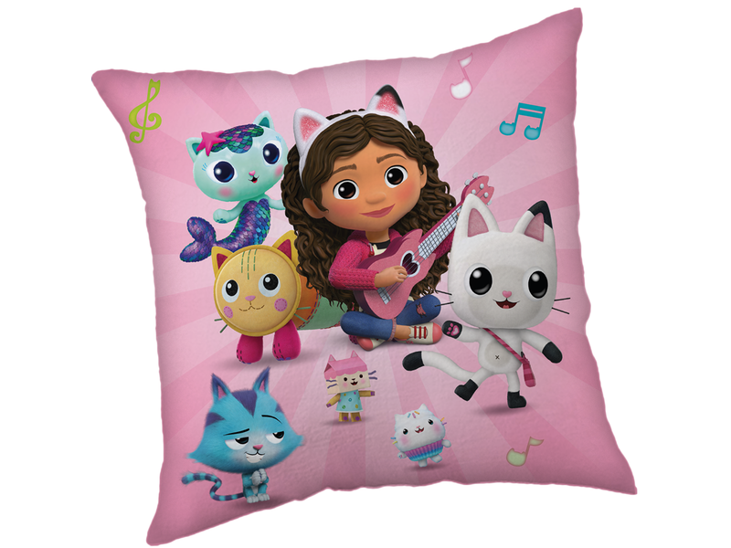 Gabby's poppenhuis Dekokissen Music - 40 x 40 cm - Stern aus Polyester