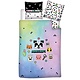 Housse de couette Animals 140 x 200 + 63 x 63 cm Polyester