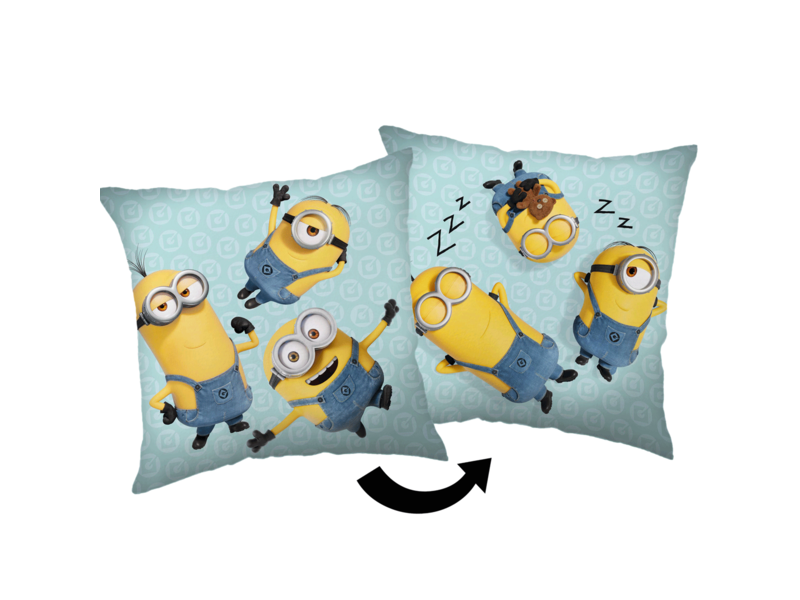 Minions Dekokissen Club – 40 x 40 cm – Polyester