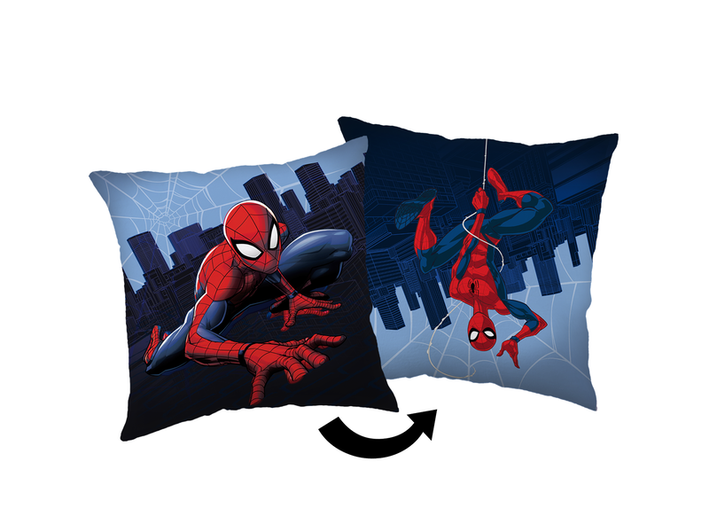 SpiderMan Throw Pillow Web - 35 x 35 cm - Polyester