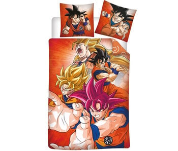 Dragon Ball Z Housse de couette Z Warrior 140 x 200 + 63 x 63 cm Polyester