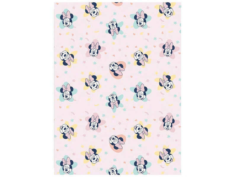 Disney Minnie Mouse Fleeceplaid Stars - 110 x 150 cm - Polyester