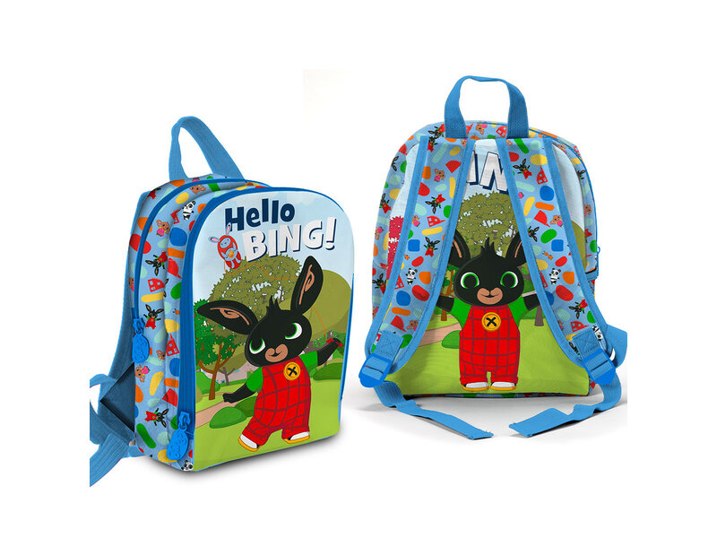 Bing Bunny Backpack Hello! - 31 x 25 x 10 cm - Polyester