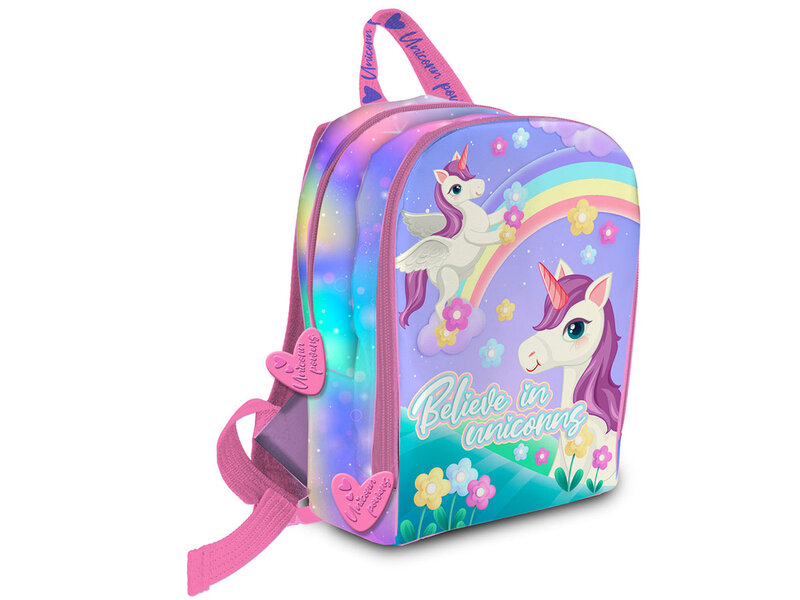 Unicorn Backpack Believe - 31 x 25 x 10 cm - Polyester