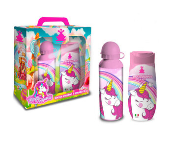 Unicorn Set Duschgel & Shampoo Magic Dreams + Trinkflasche