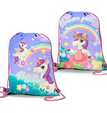 Unicorn Gymbag, Believe - 39 x 31 cm - Polyester