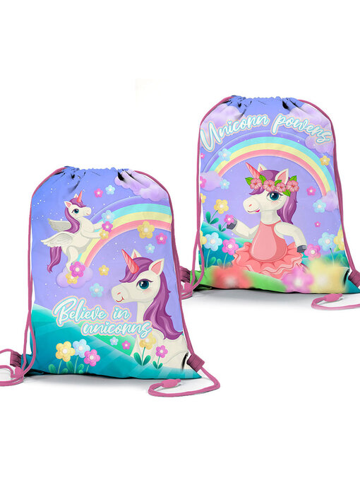 Unicorn Gymbag Believe 39 x 31 cm