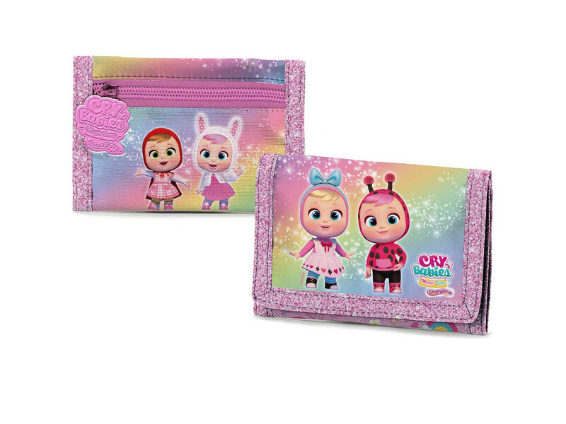 Cry Babies Wallet Happy - 13 x 8 cm - Polyester