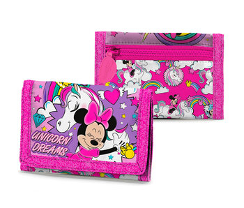 Disney Minnie Mouse Geldbörse Unicorn Dreams 13 x 8 cm