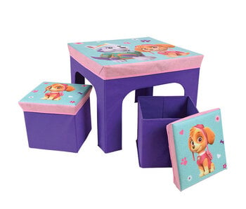 PAW Patrol Foldable table and 2 stools Girl