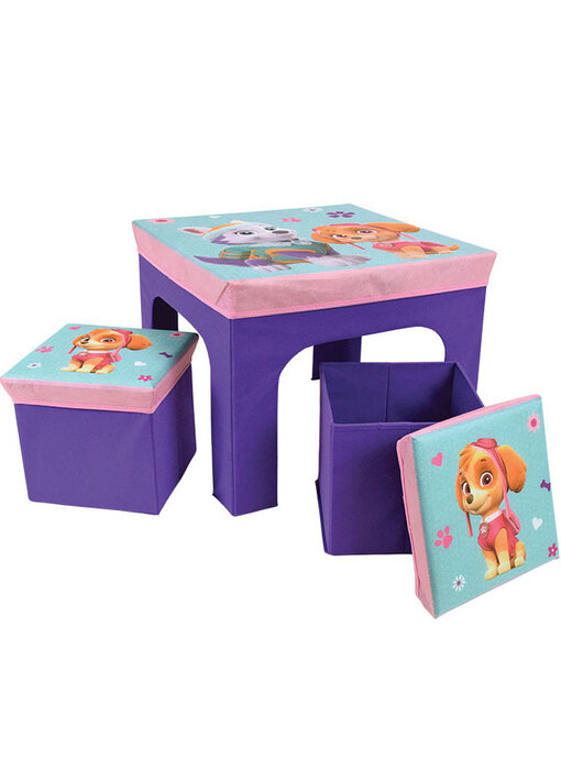 PAW Patrol Foldable table and 2 stools Girl