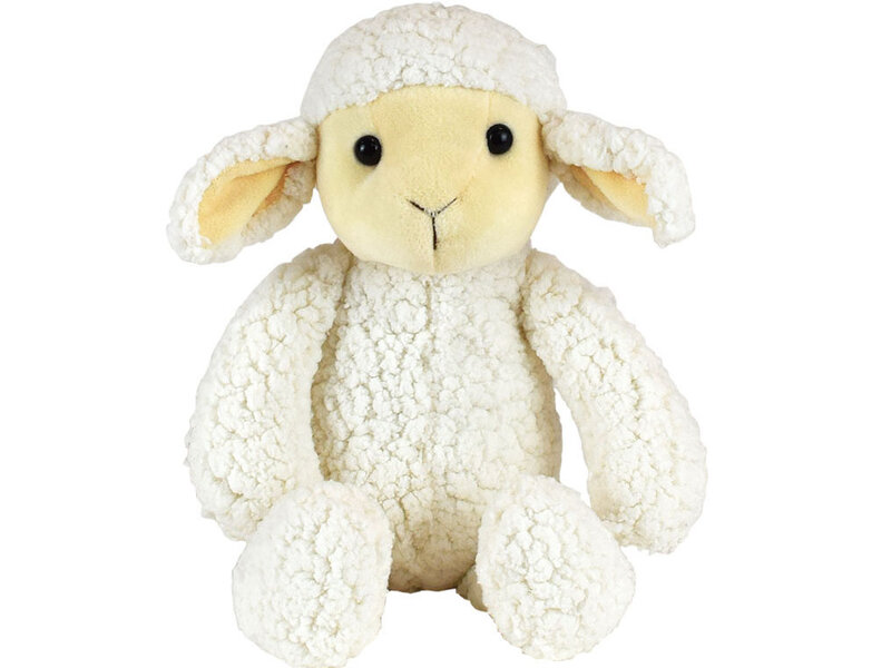 Jemini Peluche Mouton - ± 34 cm - Blanc