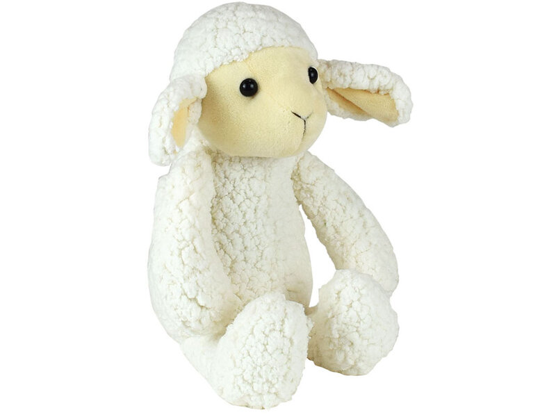 Jemini Peluche Mouton - ± 34 cm - Blanc