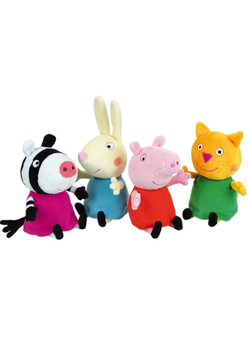 Peppa Pig Soft toys Friends set of 4 ± 17 cm