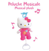 Hello Kitty Peluche musicale Bébé - ± 19 cm - Peluche