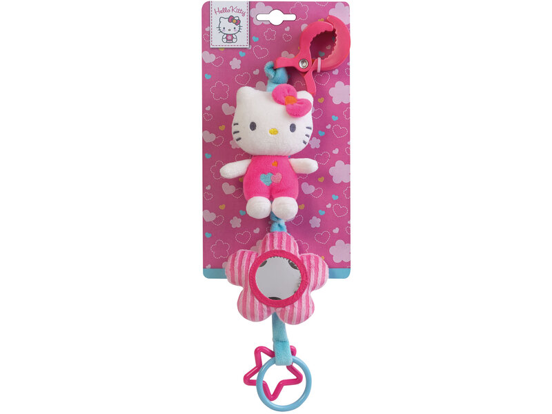 Hello Kitty Speelketting baby - ±42 cm - Pluche