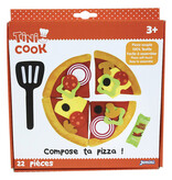 Jemini Tini Cook Pizza - 22 stuks - Pluche