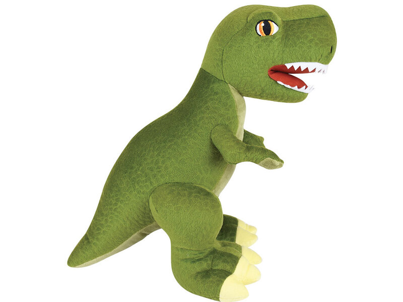 Dinosaurus Knuffel Tyrannosaurus - geluid en licht -  ± 39 cm