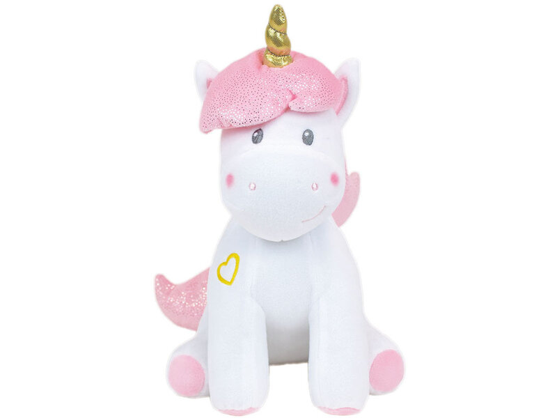 Unicorn Aktivitäten Stofftier, Magie – ± 24 cm – Plüsch