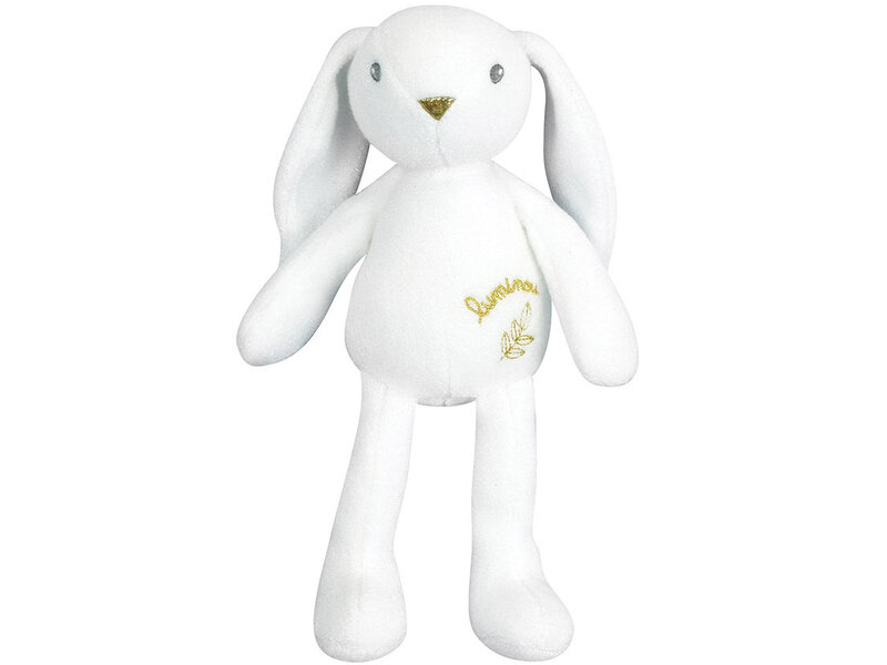 Luminou Knuffel Konijn Glow in the Dark - ± 30 cm - Pluche