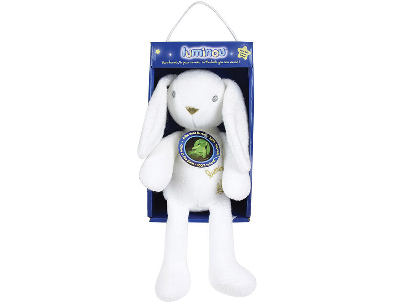 Luminou Cuddly Toy Rabbit Glow in the Dark - ± 30 cm - Plush