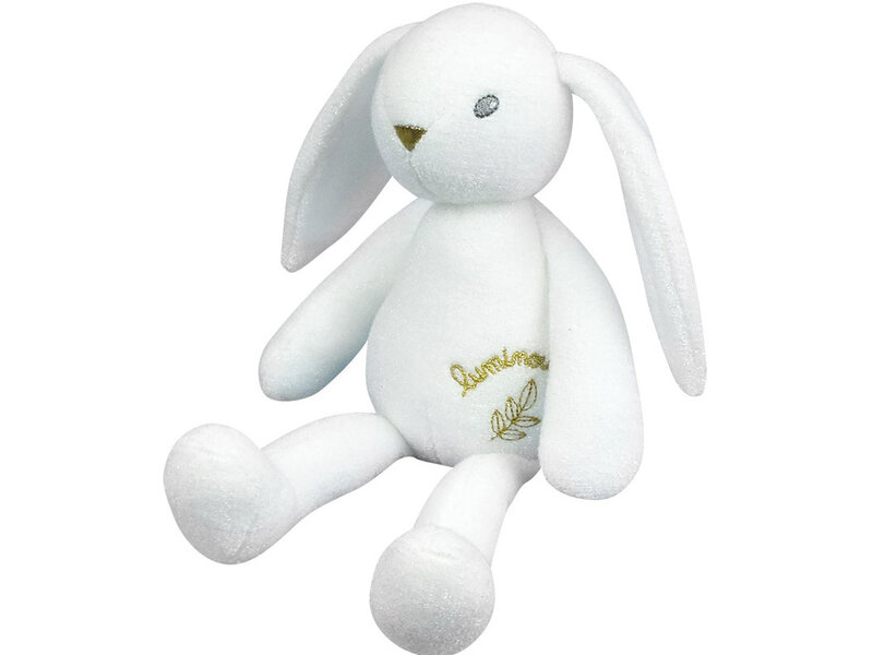 Luminou Knuffel Konijn Glow in the Dark - ± 30 cm - Pluche