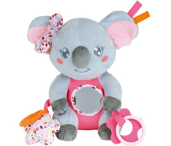 Mimi Koala Peluche Activités Rose ± 24 cm