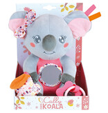 Mimi Koala Peluche Activités Rose - ± 24 cm - Peluche