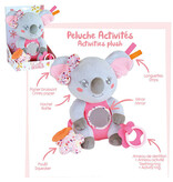 Mimi Koala Activiteiten Knuffel Pink - ± 24 cm - Pluche