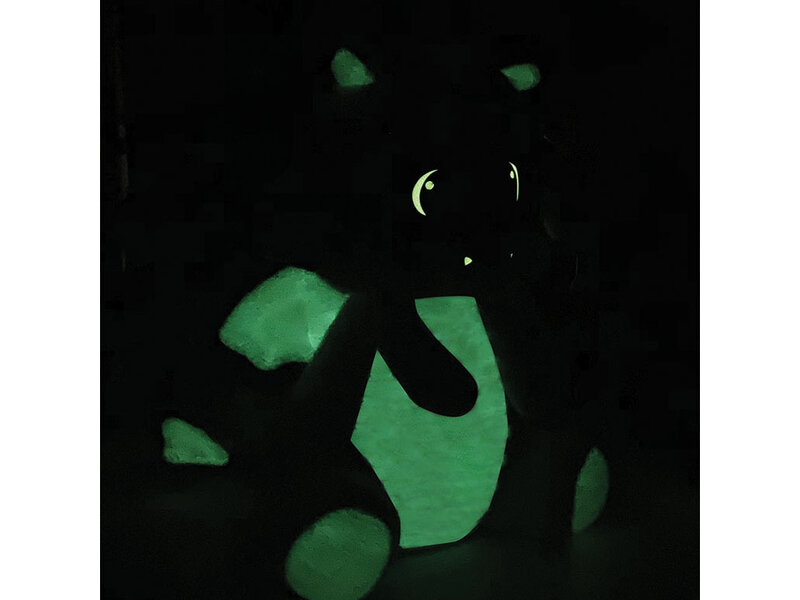 Leon de Draak Knuffel Glow in the Dark - ± 21 cm - Pluche