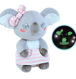 Mimi Koala Peluche Rose Glow in the Dark - ± 22 cm - Peluche