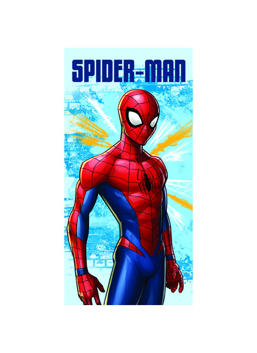 SpiderMan Serviette de plage Web 70 x 140 cm Coton