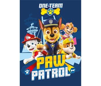 PAW Patrol Plaid polaire One Team 110 x 140 cm Polyester