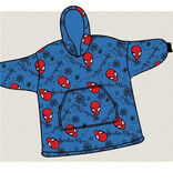 SpiderMan Hoodie Fleece Deken, True Hero - Volwassen - One Size