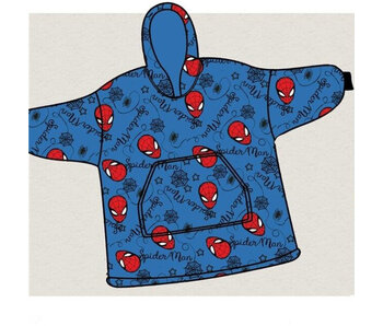 SpiderMan Hoodie-Fleecedecke True Hero für Erwachsene (Einheitsgröße)