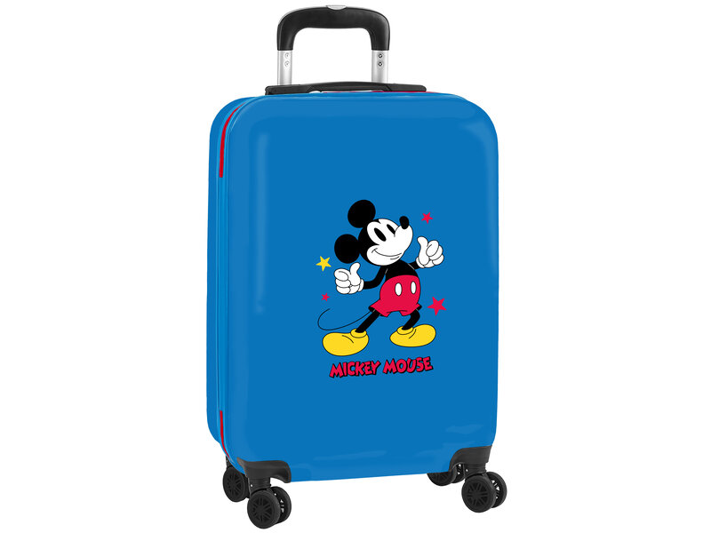 Disney Mickey Mouse Chariot - 55 x 34,5 x 20 cm - Valise rigide ABS