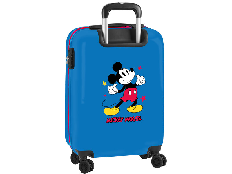 Disney Mickey Mouse Chariot - 55 x 34,5 x 20 cm - Valise rigide ABS