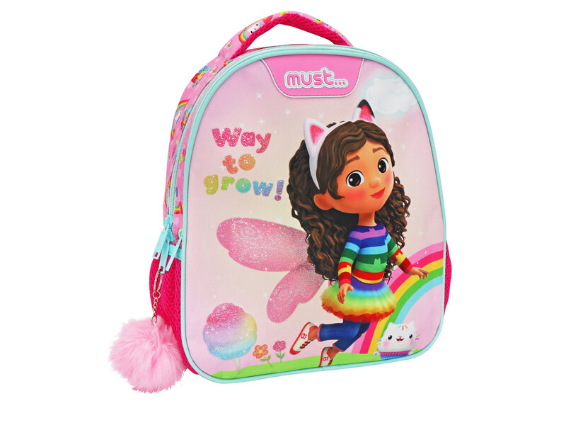 Gabby's poppenhuis Backpack, Sparkle - 31 x 27 x 10 cm - Polyester