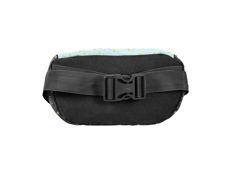 Panda Waist bag, Glitter - 24 x 13 x 9 cm - Polyester