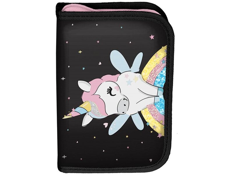 Unicorn Filled Pouch, Dream Big - 19.5 x 13 x 3.5 cm - 22 pcs. -Polyester