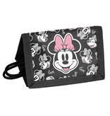 Disney Minnie Mouse Portefeuille, Smile - 12 x 8,5 cm - Polyester