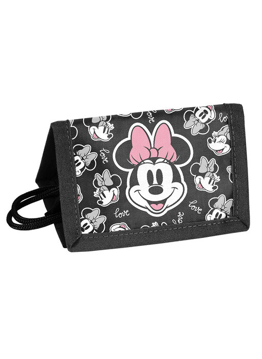 Disney Minnie Mouse Portefeuille Smile 12 x 8,5 Polyester