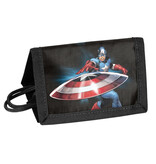 Marvel Avengers Portefeuille, Shield- 12 x 8,5 cm - Polyester