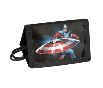 Marvel Avengers Brieftaschen Shield 12 x 8,5 Polyester