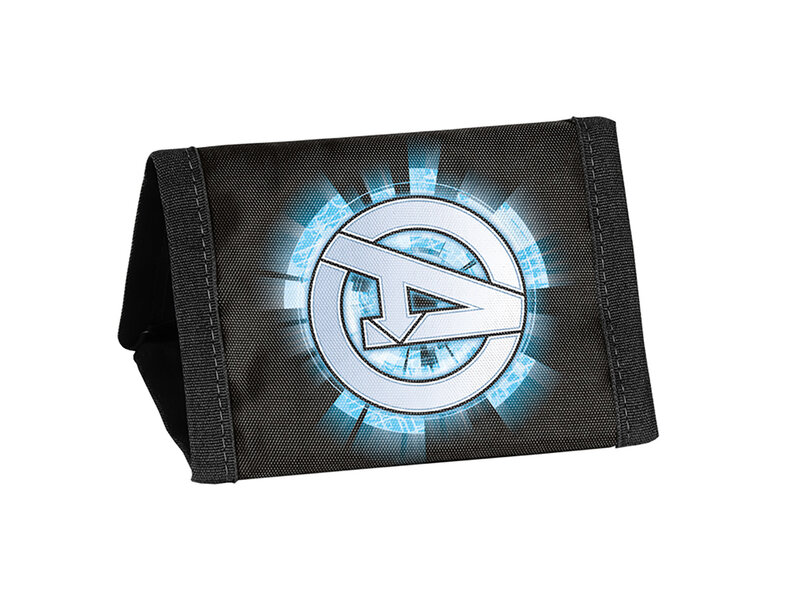 Marvel Avengers Portefeuille, Shield- 12 x 8,5 cm - Polyester