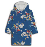 Sonic the Hedgehog Hoodie Fleece blanket, Blue Wonder - Child - One Size
