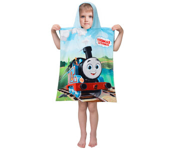 Thomas de Trein Poncho / Bathcape Tank Engine 50 x 115 Cotton