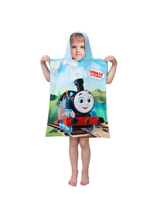 Thomas de Trein Poncho / Badcape Tank Engine 50 x 115 Katoen