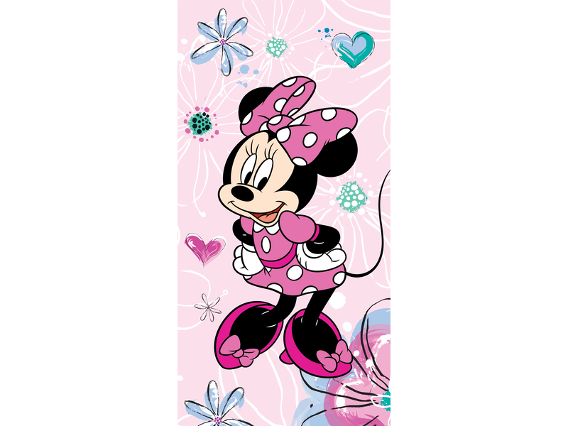 Disney Minnie Mouse Serviette de plage Beauty - 70 x 140 cm - Coton